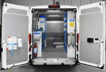 01_Einrichtung im Fiat Ducato für die Wartung von Hebebühnen