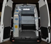 01_Opel Vivaro Opel mit Einrichtung für Installateure von Heizkesseln und Klimaanlagen