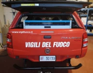 01_Pick-up mit Hardtop und Heckklappe, von Syncro System ausgestattet für die Feuerwehr