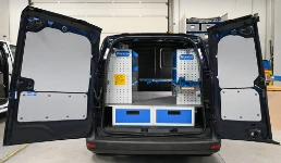 01_Syncro Fahrzeugeinrichtung im Mercedes Citan L1H1 eines Elektrikers