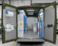 01_Von Syncro für die italienischen Streitkräfte eingerichteter Fiat Ducato L3H2