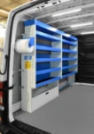 02_Linke Wand im Crafter mit Syncro Regalwannen