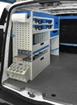 02_Schubladen, Regale und Zubehör für die Ladungssicherung im Ford Connect