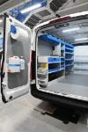 02_Werkbank, Regalwannen, Reinigungszubehör für den Maxus eDeliver9