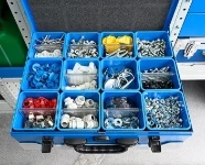 03_Koffer in der Syncro-Einrichtung mit 12 Einsatzboxen