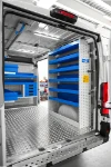 03_Nach Bedarf konfigurierbare Regalwannen im Fiat Ducato