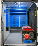 04_Lastenauszug für den Generator im Transit eines Bauunternehmens