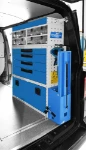 04_Rechte Wand des VW Transporter mit klappbarem Schraubstockhalter