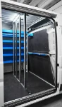 04_Zubehör für die Ladungssicherung und Spannstangen im Fiat Ducato für Service und Wartung von Saugfahrzeugen