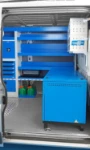 05_Laderaumtrennwand des Fiat Ducato mit leistungsstarker Kompressor-Generator-Kombination