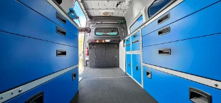 07_Schubladen, Bodenfächer, Fahrzeugschränke im Sprinter