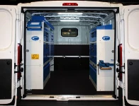 Als mobile Werkstatt eingerichteter Ducato für Gas- und Wasserinstallationen