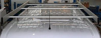 Dachträger für Installateure von Kühlzellen