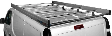 Dachträger mit Laderolle und Seitenwangen für den Trafic