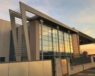 Das neue Bürogebäude in der Via Portile Cassola, Francom Spa