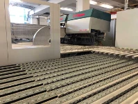 Detailansicht der neuen Francom Biegemaschine