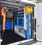 Ein für Wartungstechniker des Schienennetzes eingerichteter Ducato