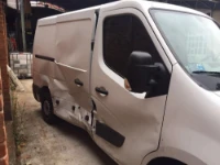 Eine von Syncro eingerichtete mobile Werkstatt nach einem Unfall