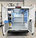 Einrichtung für Klempner im Fiat Ducato Syncro System