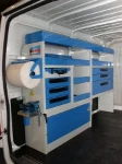 Modulo Syncro Ultra nel NV250 con cassetta di pronto soccorso e supporto per attrezzo