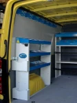 Torretta Syncro Ultra nel NV250 con cassettini a vista, cassetti e vano con anta
