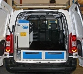 Rivestimento interno completo del Dacia Dokker con pianale e pannellature
