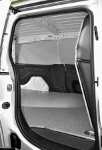 Fiat Doblo mit Innenverkleidung aus Holz und Blech