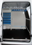 Für Kompressoren eingerichteter Kleintransporter