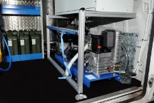 Generator 380 V 6,2 kVA und Kompressor 830 Liter pro Minute
