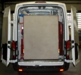 Geschlossene Verladerampe