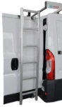 Hecktür-Leiter aus Aluminium