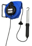 Kabelaufroller mit LED-Lampe