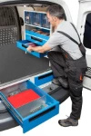 Komfortables Arbeiten mit den Syncro Schubladenelementen