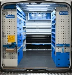 Komplettausbau mit Regalen, Schubladen und Schraubstockhalter für den Fiat Talento