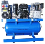 Leistungsstarke Kombination aus Generator und Kompressor