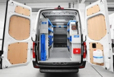 Modulare Einrichtung im Mercedes Sprinter Syncro System