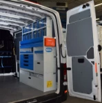 Rechte Seite des VW Crafter für Lüftungsanlagen
