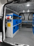 Regal mit Schubladen, Fächern und Fachböden im Custom