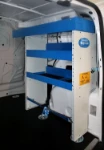 Regalböden für Kleintransporter für die Wartung von Aufzügen