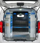 Regale auf beiden Seiten des BYD ETP3