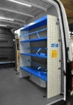 NV250 con rivestimento interno in legno e lamiera