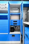 Schrankmodul mit Türen und Schubladen für den Fiat Ducato
