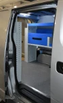 Schubladen und Regale für den NV200 von Syncro System
