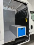 Schubladenelement mit langen Schubladen bei Iveco Daily