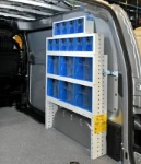 Schubladenelemente mit durchsichtigen Schubladen von Syncro für den NV200