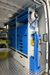 Schubladenschränke mit Aufroller und Behältern für den Iveco Daily