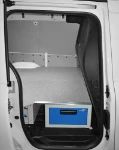 Seitenschublade, Bodenplatte aus harzbeschichtetem Marinesperrholz und Paneele für den Mercedes Citan