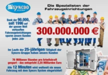 Sparen mit den Fahrzeugeinrichtungen von Syncro System