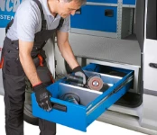 Unterflurschubladen für den VW Caddy