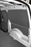 Rivestimento lato sinistro del Dokker con copriruota in alluminio mandorlato